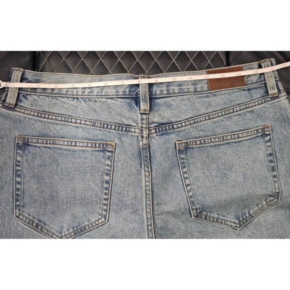 Lands End Women's Size 12 Classic High Rise Boot Leg Light Wash Denim Jeans New - Picture 6 of 11